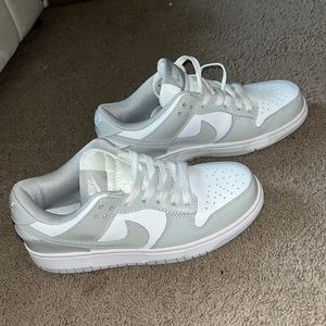 Gray Nike dunks size 7.5 women’s